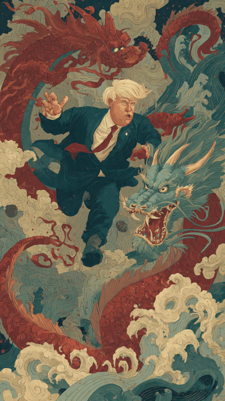 O significado da viagem de Trump à China